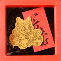 2024 Dragon Gold Foil Phone Sticker Fortune Lucky Cat God Of Wealth Phone Patch.