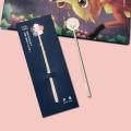 Colorful  Sakura bookmark Exquisite Creative Colorful Colorful stationery Single piece Sakura-inspired Gift for Book. 