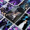 60PCS Lomo Card + 32PCS Stickers 92PCS/BOX Anime Solo Leveling Collectible Post Cards with Box. 