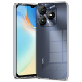 Itel A80 4G Premium Silicone Case Crystal Clear Soft TPU Ultra-Thin Transparent Flexible Protective Mobile Phone Back Cover.
