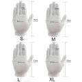 12 Pairs White Cotton Gloves For Dry Hands Moisturizing Eczema Inspection Work Gloves Washable Stretchable Cloth Gloves. 