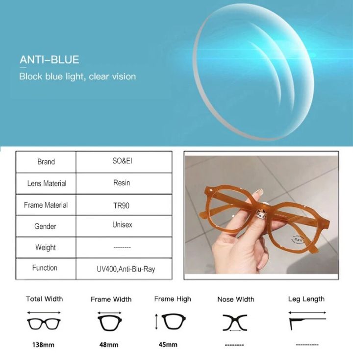SO%20EI%20Fashion%20Irregular%20Square%20Women%20Optical%20Glasses%20Frame%20Clear%20Anti%20Blue-Ray%20Lens%20Eyewear%20Vintage%20Men%20Red%20Frame%20-%20Image%206