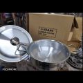 Kiam Curry pan/Oak pan/Aluminium/Heavy duty oak pan/5 sizes available.