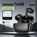 Original Lenovo TA210 Wireless Earbuds Bluetooth 5.4 Music Game Noise Reduction Earphones Waterproof Sport Headphones.
