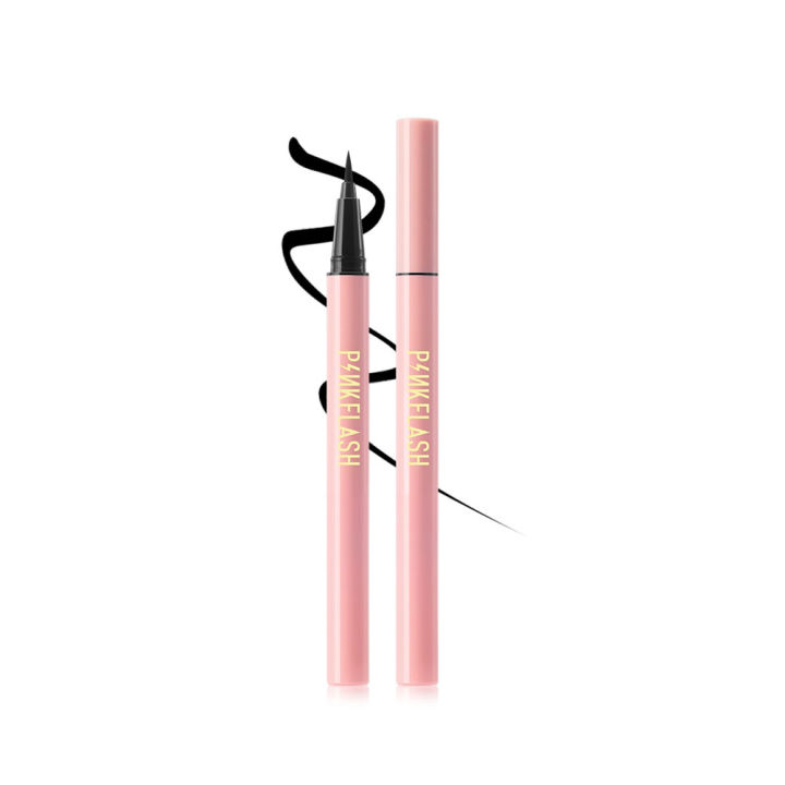 PINKFLASH Lock All Day Waterproof Eyeliner (E01) - Smudge-proof & Fast-Drying Black Liner - Black Eye Liner