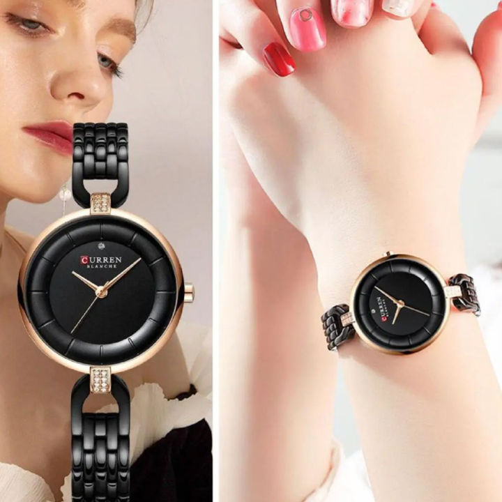 Curren%209052%20Luxurious%20Brand%20Fashion%20Stainless%20Steel%20Wrist%20Watch%20for%20Women%20-%20Black%20-%20Image%204