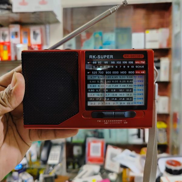 RK 9803 Bluetooth 9 Band FM Radio With USB TF Music Player