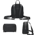 White Picture Print Mini Backpack Crossbody Bag for Teenage Girl Women Shoulder Phone Purse Korean Style New Trendy Female 2023. 