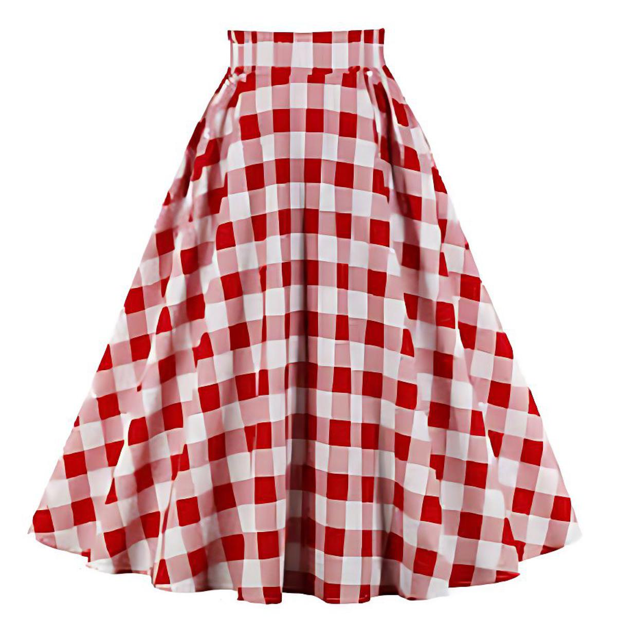 Stylish And Fashionable Long Cotton Chack Skirt For Women