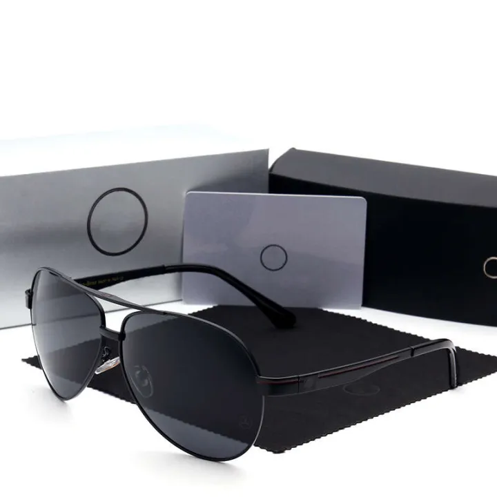 2021%20Tiktok%20Men's%20Fashion%20Polarized%20737%20Mercedes%20Large%20Frame%20Pilot%20Sunglasses%20Toad%20Glasses%20-%20Image%202