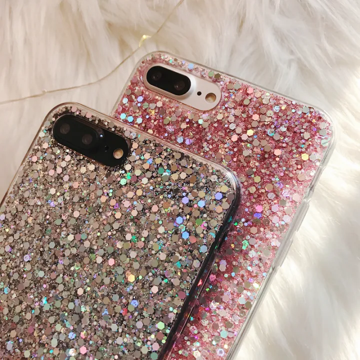 Silicone%20Bling%20Powder%20Soft%20Case%20For%20iPhone%2015%2014%20Plus%2013%2012%2011%20Pro%20Max%20SE%202%206%206S%207%208%20Plus%20XS%20Max%20XR%20X%20Shiny%20Glitter%20Phone%20Cover%20-%20Image%205