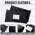 12PC Money Bags with Zipper Security Bank Deposit Bag Money Bag Receipt Holder for Cash Coins Cosmetic Paper Money Tool.