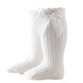 【Thriving】 Baby Girl's Socks, Breathable Comfortable Infant Stockings with Bowknot for Birthday Party Vacation Photography. 