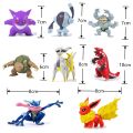 6-10cm Pokemon figures toys Gengar Gastly Arceus Pikachu Charizard Figure Model Pokemon PVC Toy Birthday Gift For Kids. 
