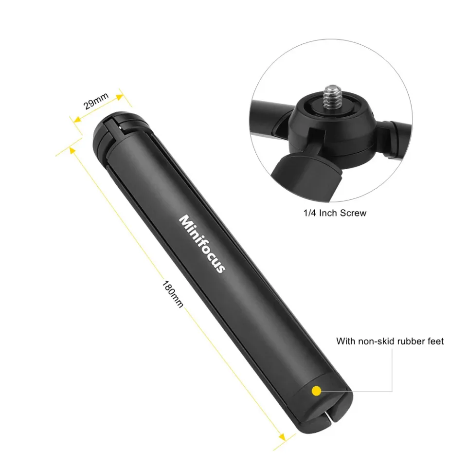 ZHIYUN Mini Tripod With Universal 1/4" Screw For Crane M2, Smooth Q2 Stabilizer & Gimbal, Black