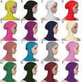 Womens Scarf Muslim Underscarf Women Veil Hijab Head Scarves Muslim Turbans Head for Women Hijabs Hijab Caps Hat Islamic.