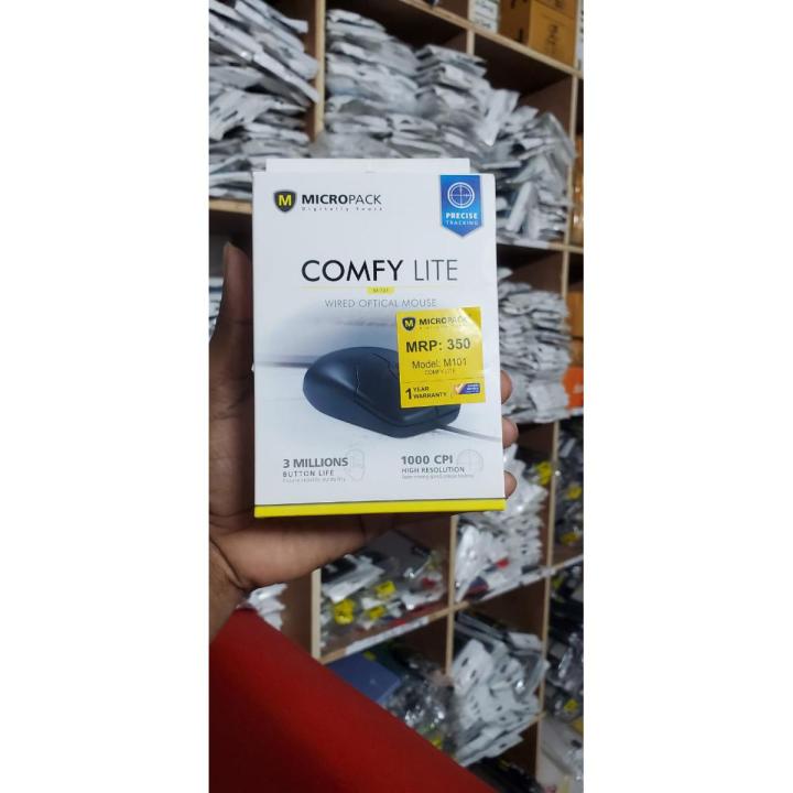 Micropack M101 Black Optical USB Mouse