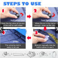 Inflatable Bed - Single Person Inflatable TPU Insulated Folding Camping Sleep Pad Sleeping Mat Tent Mat with attached pillow. 