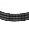 1Meters Spiral Cable Protector Line Organizer Tube Motorcycle Wire Protection Sleeve Flame Retardant Anti-Bite Cover Color. 