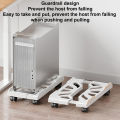 Adjustable Mobile CPU Stand Heavy-Duty PC Tower Stand With 4 Caster Wheels Ventilated Under Desk CPU Holder PC Floor Cart. 