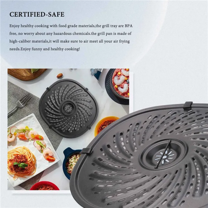 Air%20Fryer%20Replacement%20Grill%20Pan%20for%20Power%20XL%20Gowise%207QT%20Air%20Fryers,Nonstick%20Coating%20Crisper%20Plate,Air%20Fryer%20Part%20-%20Image%207