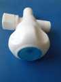 Twin Angle Valve 2 in 1 PVC Plastic for basin commode and bathroom. 
