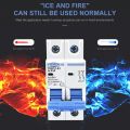 Solar Mini Circuit Breaker DC MCB Circuit Breaker, 63A. 