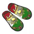 Custom French Flag France Soft Memory Foam House Slippers Women Cozy Warm Anti-Skid Slipper.