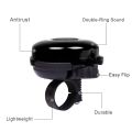 Bicycle Bell - Aluminum Bike Bell Ring - Classic Bicycle Bell for Adults Men Women Kids Girls Boys Bikes - Mountain Bike Accessories(black). 