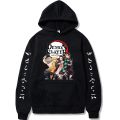 fashion Demon Slayer Hoodies Streetwear Demon Slayer pullover Sweatshirt Men Fashion autumn winter  Hop hoodie pullover. 