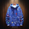 Ruppshch Men Hoodie Men Women Spring Pullover Japanese Street Harajuku Clothing Oversized Printed Anime Sweatshirt Men.
