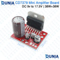 TDA7379 Stereo Amplifier Board 38W+38W Dual Channel DC 9-17.5V.