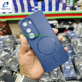 Vivo Y400 Leather Magsafe Silicone Drop-proof and Smudge Ultra Slim Fashion Phone Case For Vivo Y 400 Back Cover. 