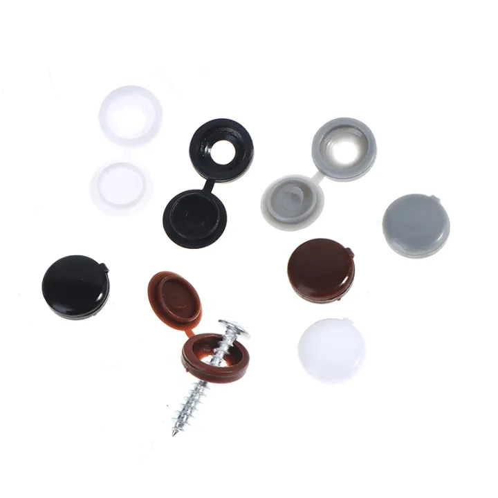 100PCS%20Screw%20Head%20Cap%20Practical%20Self-Tapping%20Screw%20Nut%20Bolt%20Protective%20Cover%20Podazz%20-%20Image%202