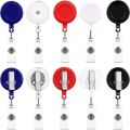 Badge Reels Retractable with Swivel Alligator Clip - Retractable Badge Clips for Work - Retractable Badge Holders with Clip.