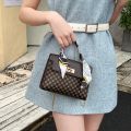 The Trendy Ladies Bags Are Fashionable and Casual, with Dot Print, Lock Buckle, Chain, Scarf, and Crossbody Small Square Bag.