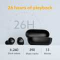 QCY T17 Earphone Bluetooth True Wireless Earbuds BT5.1 HIFI Headphone Touch Control Low Latency Mode ENC Earbud Long Standby 26H.