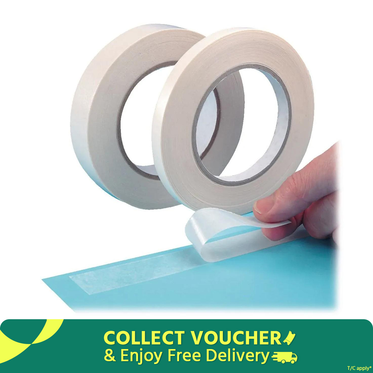 Double Side Adhesive Tape - 2 Pcs