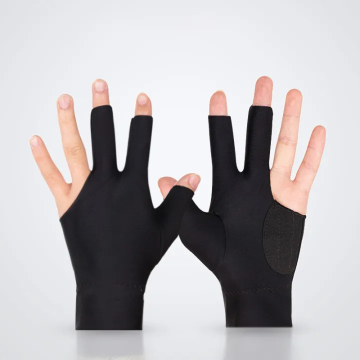 1pc%20Spandex%20Snooker%20Billiard%20Cue%20Glove%20Pool%20Left%20Hand%20Open%20Three%20Finger%20Accessory%20Professional%20Billiards%20Gloves%20Left%20Hand%20Cover%20Huiye%20-%20Image%207