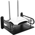 Wall Mounted Router Stand Hanging Storage Organizer Metal Wireless Wifi Router Stand Storage Box TV Setup Box. 