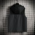 Mens Sleeveless Jacket Fashion Vests Men's Waistcoat Casual Autumn Black Outwear Oversize 5XL 6XL 7XL. 