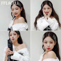 FFLACELL 2020 New Korea Fashion Sweet JENNIE Rhinestones Hair Clips Headwear Barrette Hair for Women Girls Hair Accessories.