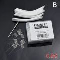 1Set DIY Rebuild Kit Compatible With SPL10 V2 0.6/0.8/1/1.2Ω Mesh Coil Resistance Wire Replacement Accessories Tool. 