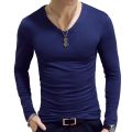 Jodimitty 1PC Fashion Classic Long Sleeve T-Shirt For Men Fitness T Shirts Slim Fit Shirts Designer Solid Tees Tops. 