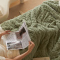 Autumn and winter thickened taffira fleece blankets, warm blankets, lamb's wool blankets, flannel casual blankets, bed sheets, quilt blankets, cross-border.