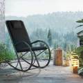 Regal Metal Rocking Chair - Black RCH-201-2-1-66  99208. 