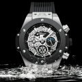 OEM CHENXI Watch CX 949 3ATM Waterproof Watch High Quality Men's Quartz Watches Fashion Luminous Hands Date Retro Silicone Band.