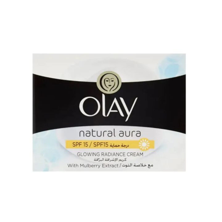 Natural Aura Glowing Radiance Cream SPF15 with Mulberry Extract