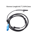 2pcs New Rear Left Right Wheel Speed ABS Sensor for.