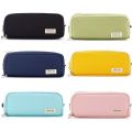 Kawaii Pencil Case Large Space 3 Compartment Pen Pouch Double Side Opened Student Stationery Desk Organizer School Supplies. 